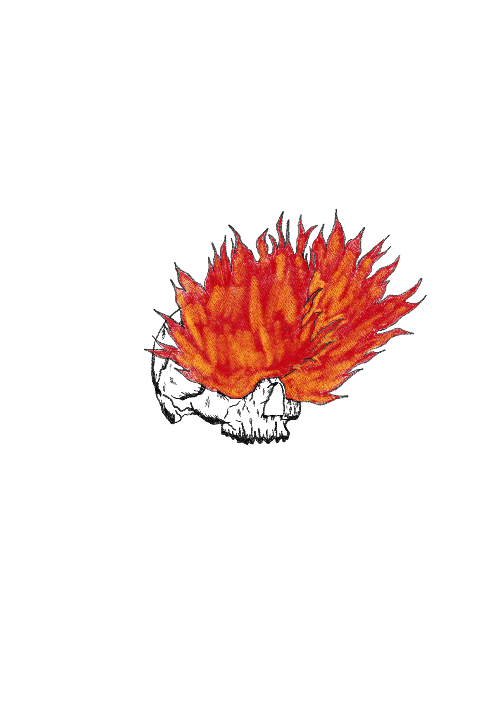 FLAME SKULL ANIMATION