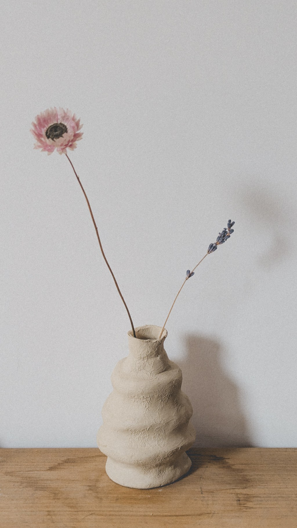 Clay flower pot